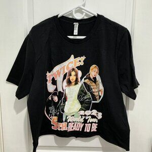 Twice World Tour  2023 T-shirt, Color Black, size XL